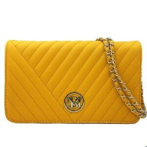 NWT - Badgley Mischka Yellow crossbody Bag